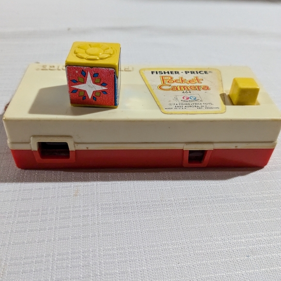 VTG Fisher Price Pocket Camera Zoo Animal Slide Show works - Picture 3 of 7